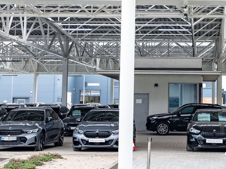 Używane BMW Szczecin pod zadaszeniem
